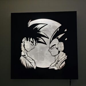Lámpara Goku y Vegeta