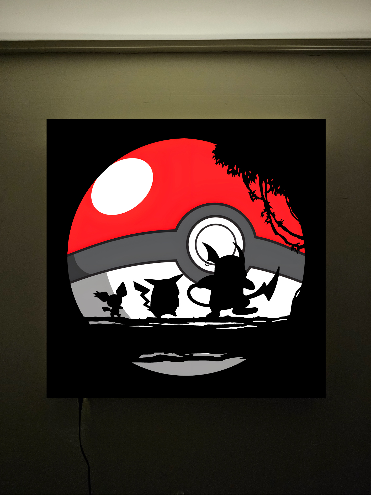 Lámpara Picachu