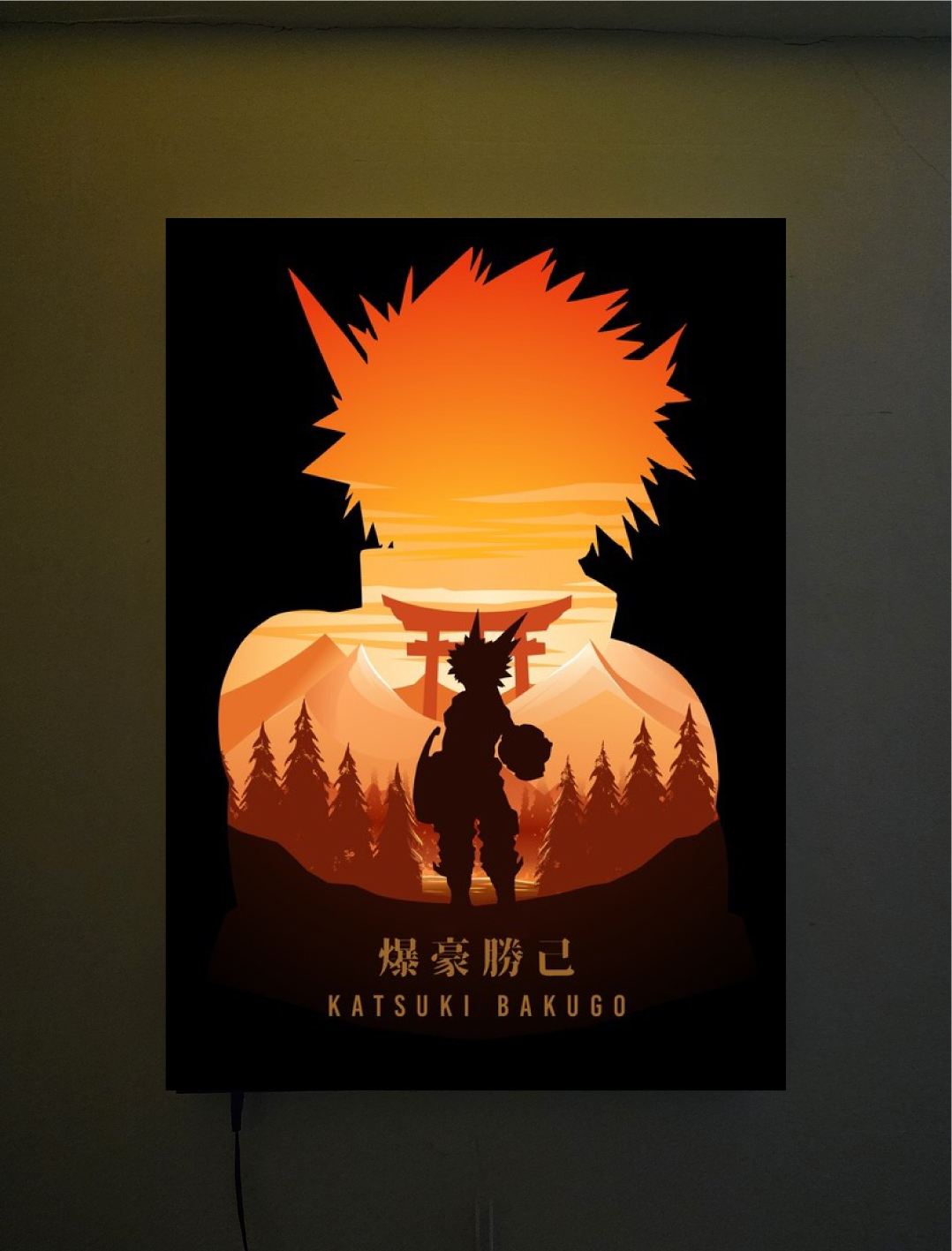 Lámpara Bakugo