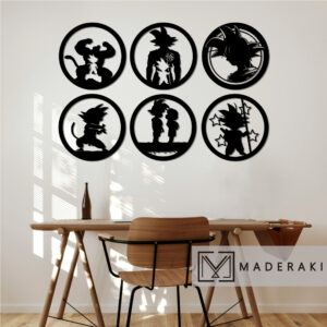 CUADROS-DRAGON-BALL-SET-2