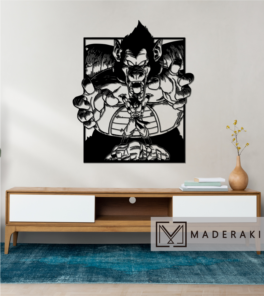 Goky y Oozaru Vegeta