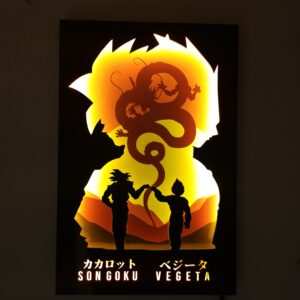 Lámpara Goku y Vegeta