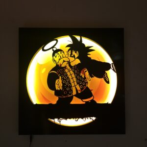 Lampara de Goku y abuelo