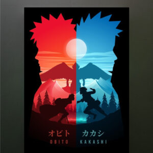 Lámpara de Obito y Kakashi