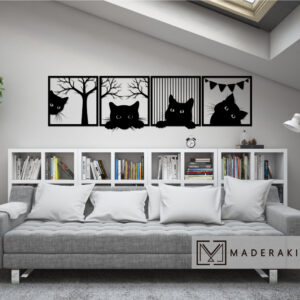 Cuadros Gatos