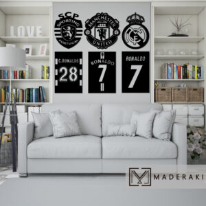 Escudos y Dorsales Cristiano Ronaldo