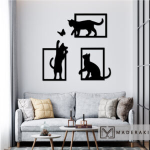Cuadros Gatos