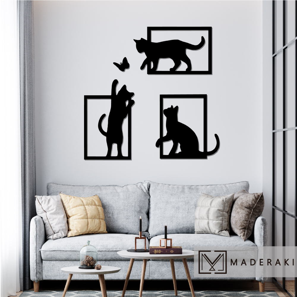 Cuadros Gatos