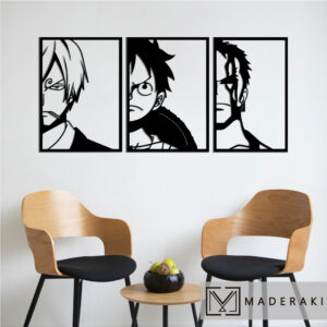 Luffy, Zoro y Sanji