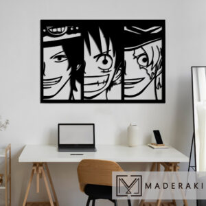 Luffy, Zoro y Sanji