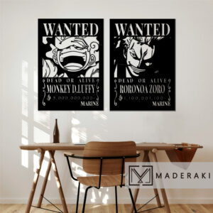 Wanted Luffy y Zoro