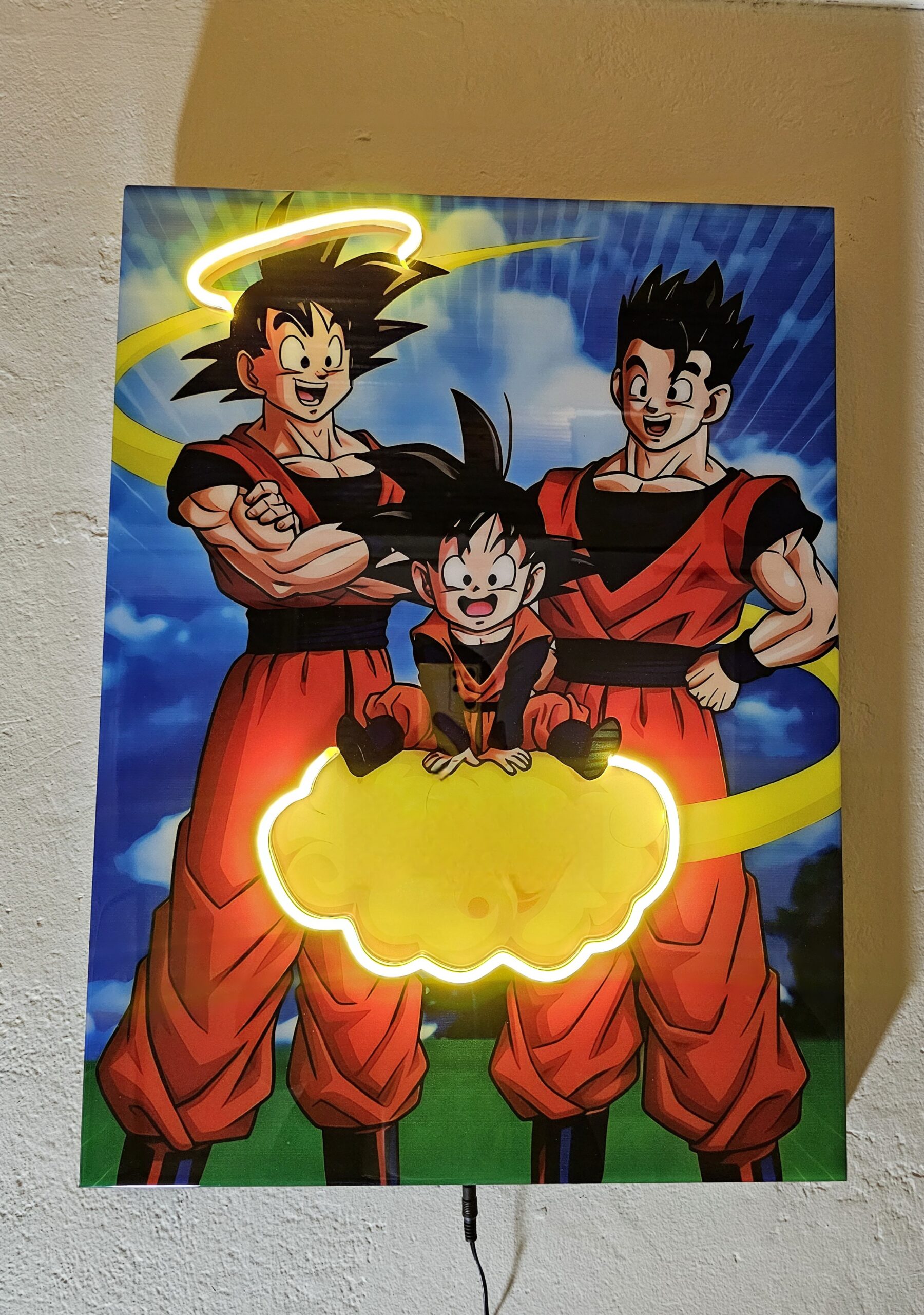 Goku, Gohan y Goten