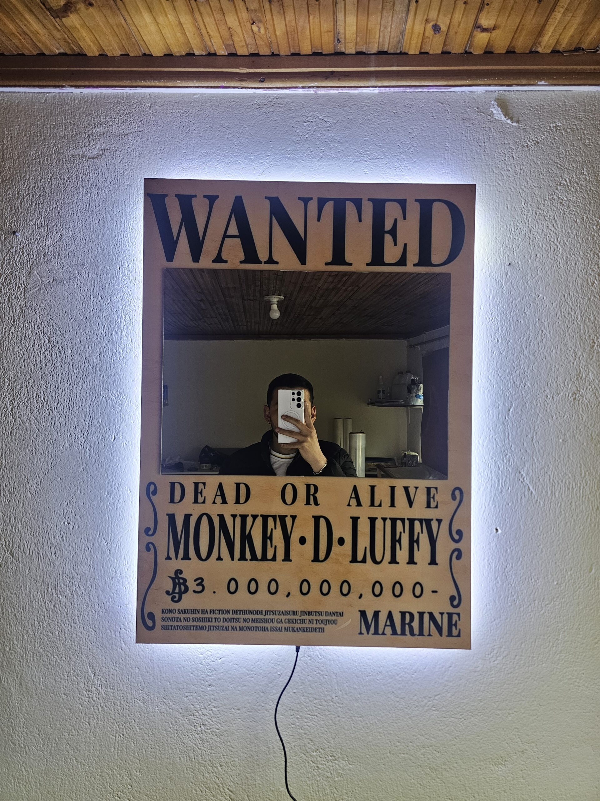 Wanted Luffy con espejo - Image 2