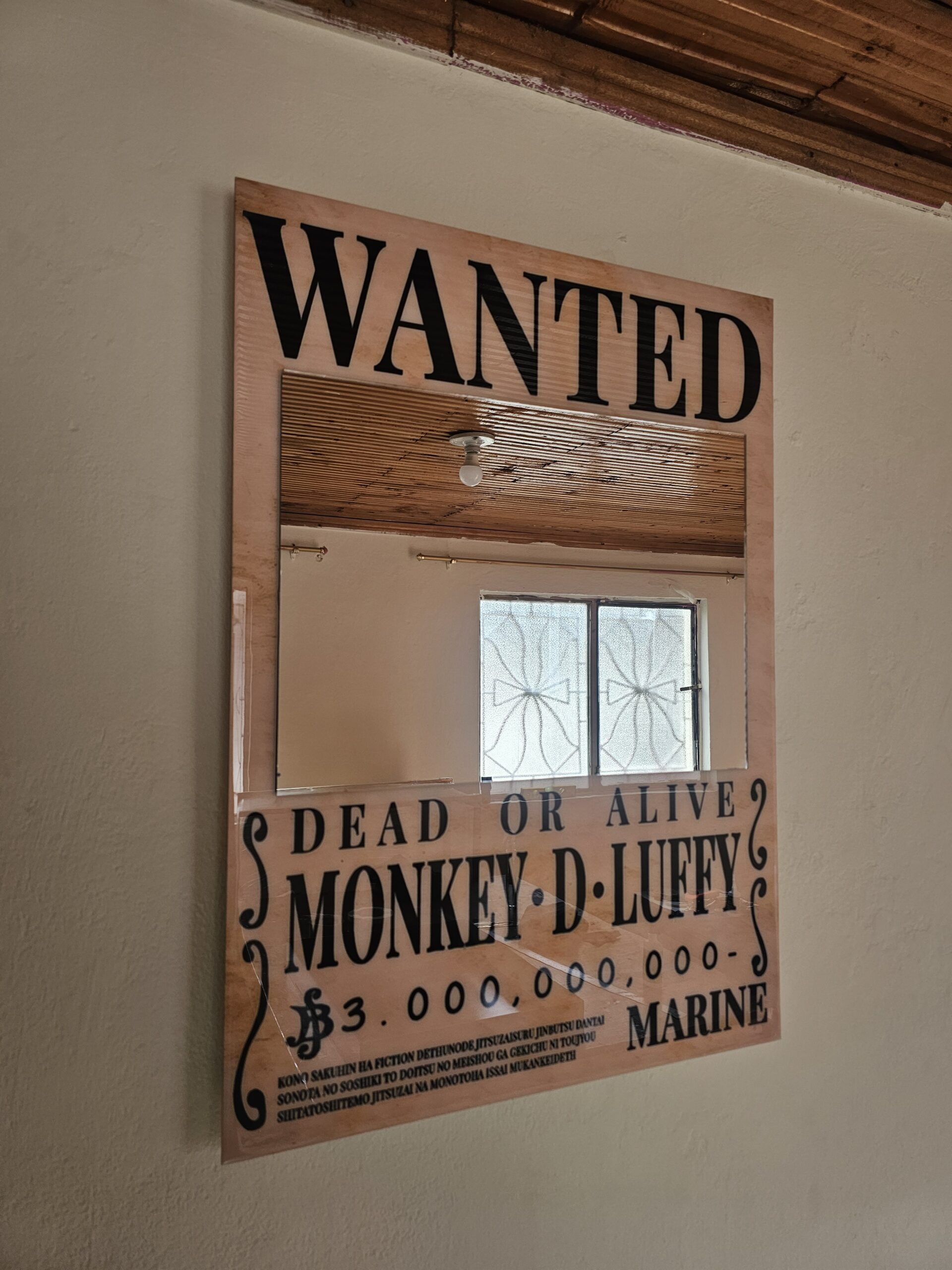 Wanted Luffy con espejo - Image 4