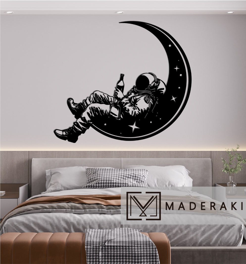 Astronauta en la Luna