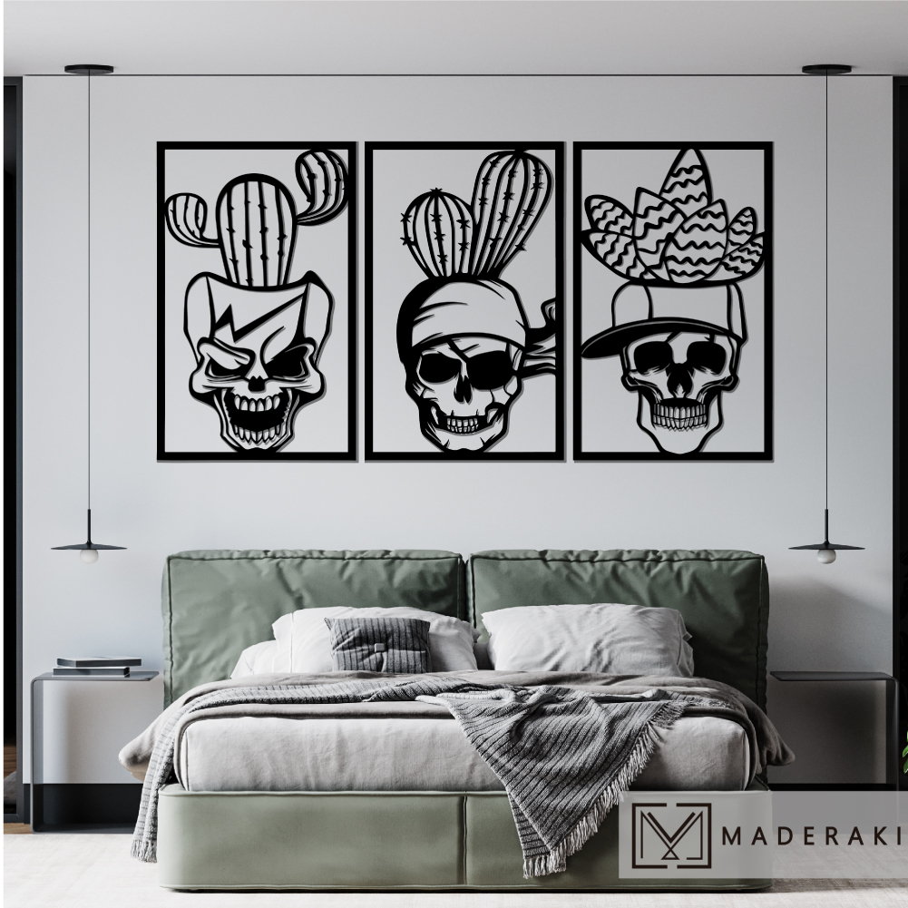 Tríptico Calavera