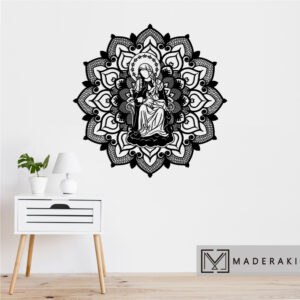 María y Jesús en Mandala