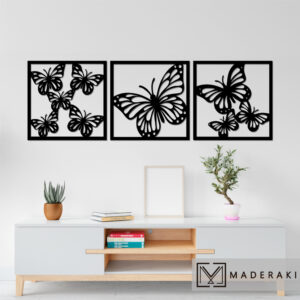 Tríptico Mariposas