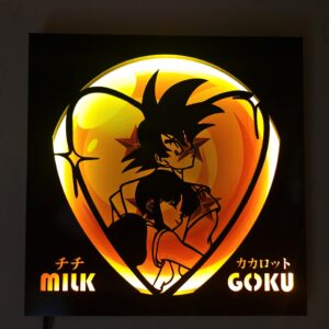 Goku y Milk
