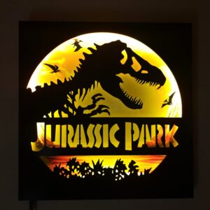 Lámpara Jurassic Park