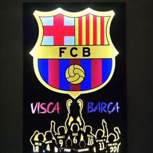 Lámpara F.C. Barcelona